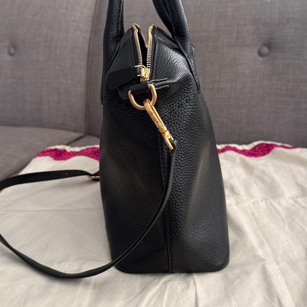 Tory Burch Black Leather satchel handbag - Picture 11 of 13
